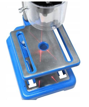 Bænkbor 230 V, 16 mm, 750 W, med laser