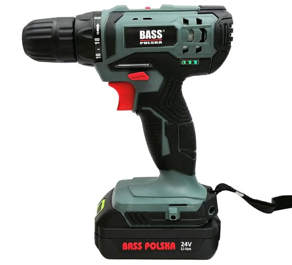 24 V akku bore- og skruetrækker, uden batteri