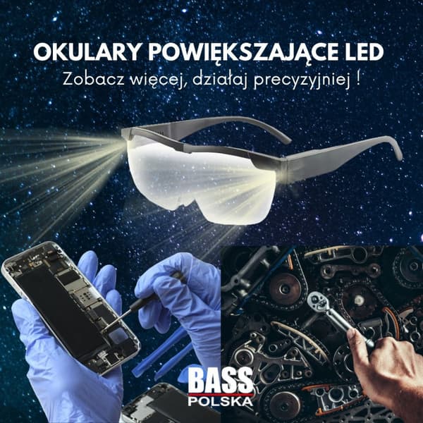 LED suurennuslasit