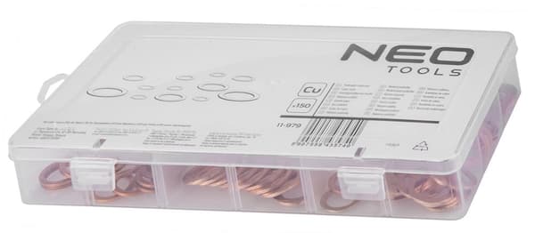 Kupariset aluslevyt, 150 kpl