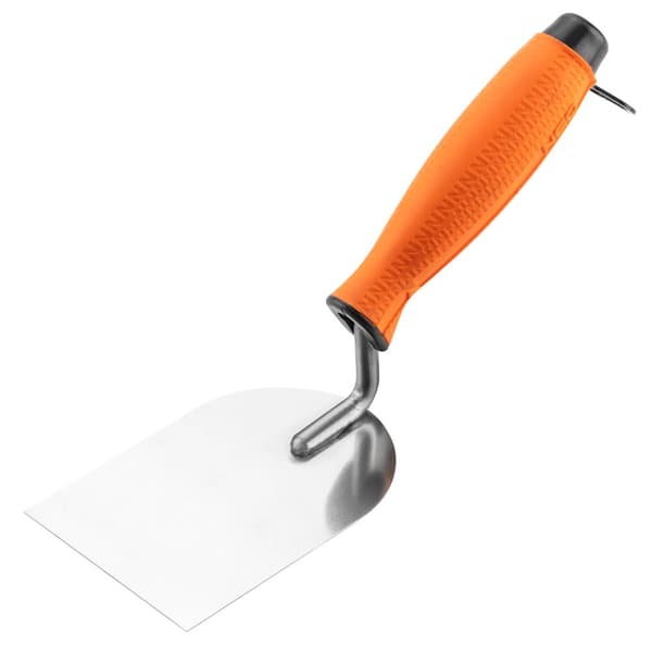 Hestesko stukspartel, 80 mm, bi-materiale håndtag
