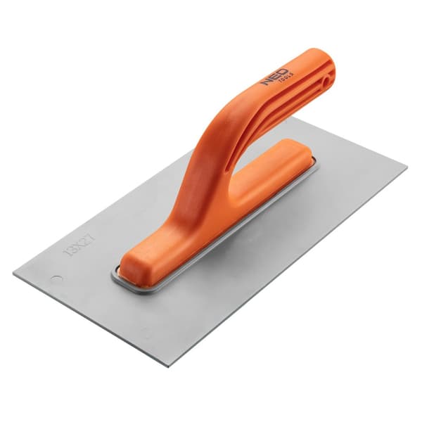 PVC lige spartel, 270 x 130 mm, plasthåndtag