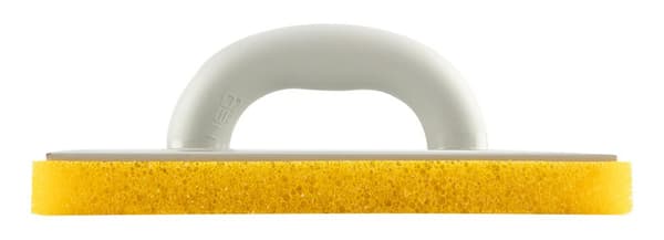 Spartel med en 25 mm løs svamp, 280 x 140 mm, plasthåndtag