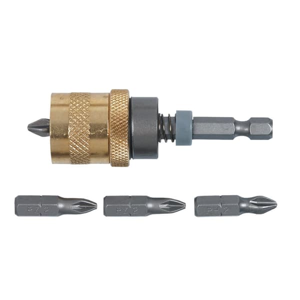 Bitsholder, 1/4", 65 mm, sæt med 5 stk