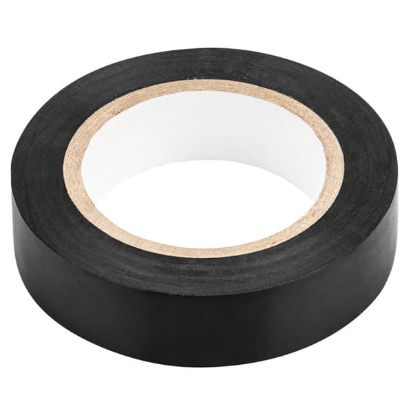 Svart eltejp 15 mm x 0,13 mm x 10 m