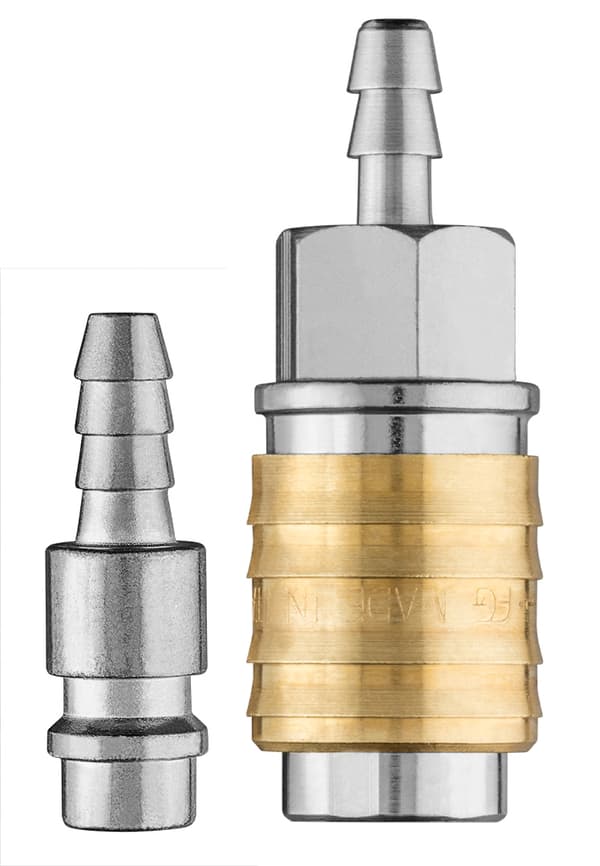 Pikaliitin kompressorille 6 mm letkunpäällä