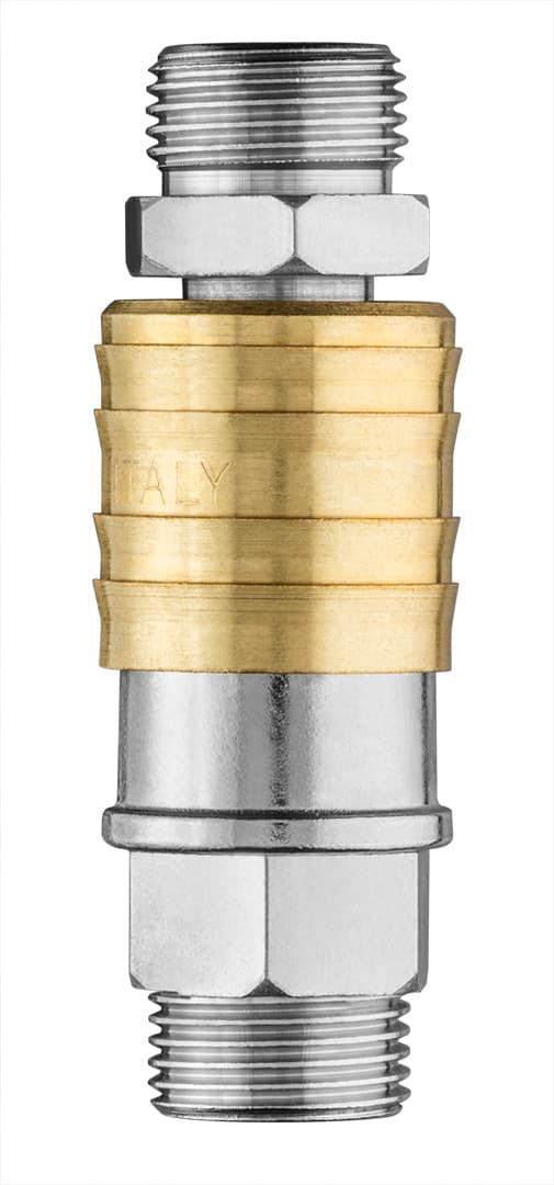 Pikaliitin kompressorille kärjellä, ulkokierre 3/8"