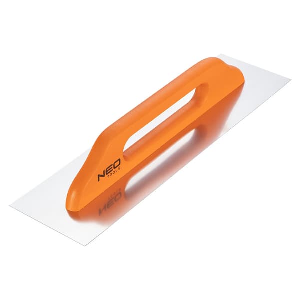 Lige spartel, 480 x 128 mm, træhåndtag