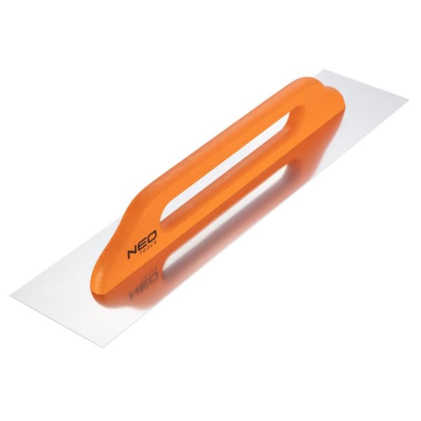 Lige spartel, 580 x 128 mm, træhåndtag