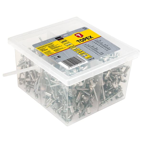 Aluminiumsnitter 4,0 x 10 mm, 800 stk.