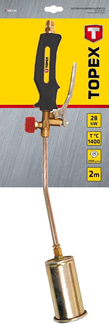 Gasbrændersæt 28kW, 1 blus