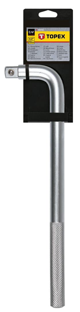 L-formet knop 1/2", 250 mm