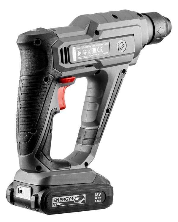 Akku borehammer SDS+ Energy+ 18V, Li-Ion/0,8J, uden batteri