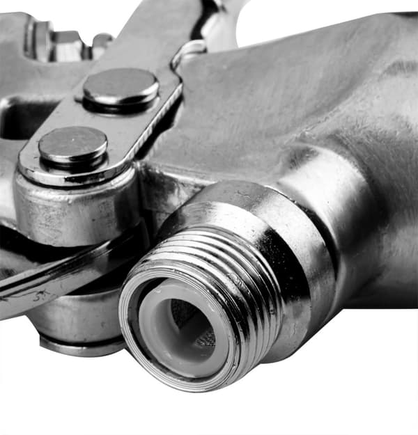 Färgpistol, övre tank 0,6 l, munstycke 1,4 mm, HVLP