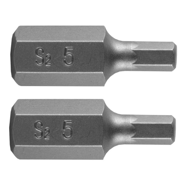 HEX spids 5 x 30 mm, S2 x 2 stk.