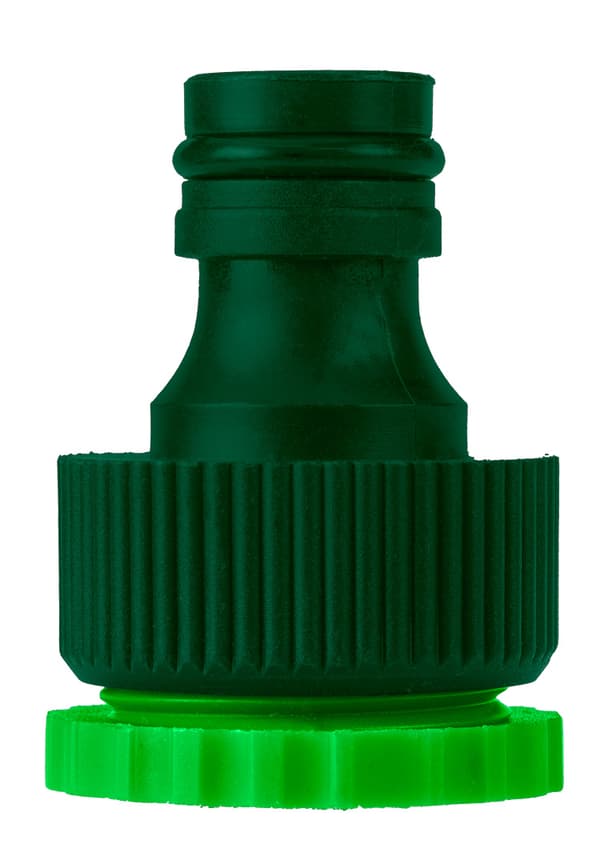 Sarja, jossa suora sprinkleri, liittimet, 1/2"-3/4" hanaliitin
