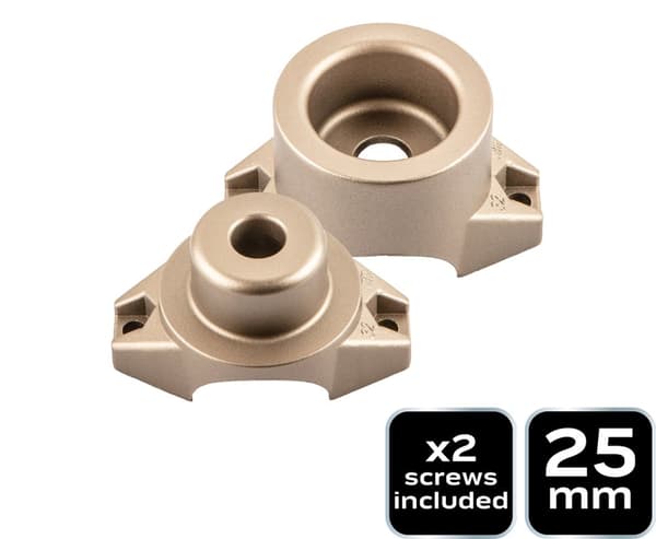 Lämmitysholkki 32 mm ruuveilla mallille 21-004