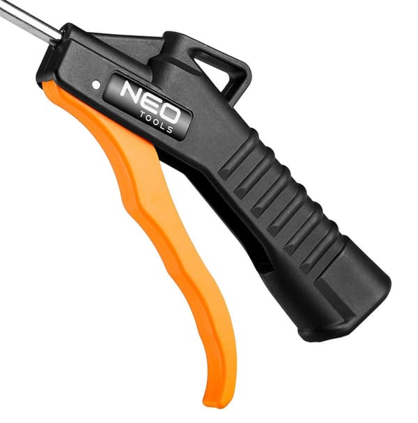 Blæsepistol med børste