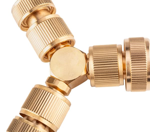 STOP-stik 1/2", messing