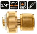 Miniatyrbillede 1 af 9: STOP stik 3/4", messing