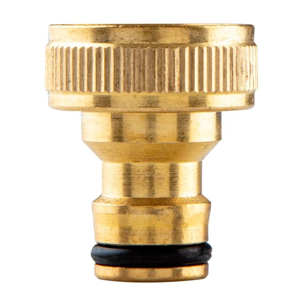 Krankoppling 1/2"- 3/4", mässing