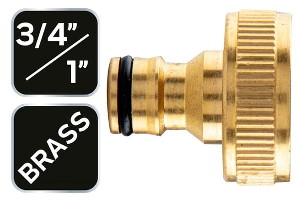 Hanaliitin 3/4"-1", messinki
