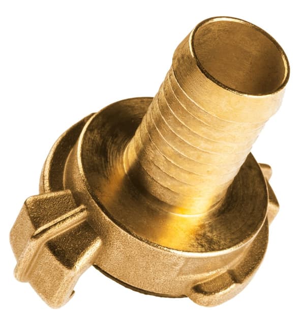 Messinkinen pikaliitin letkulle, 3/4"