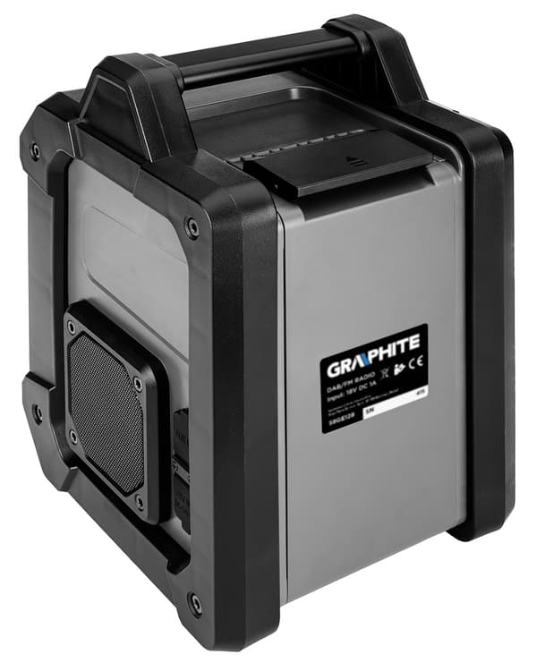 Graphite Energy+ 18V akkuverkkoradio ilman paristoa