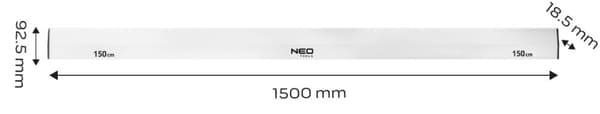 Pudslægte 150 cm, trapezformet