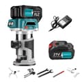 Miniatyrbillede 1 af 2: Børsteløs Håndholdt Elektrisk Trimmer, 6 Hastighedsindstillinger, 10000-30000RPM,Batteri 1