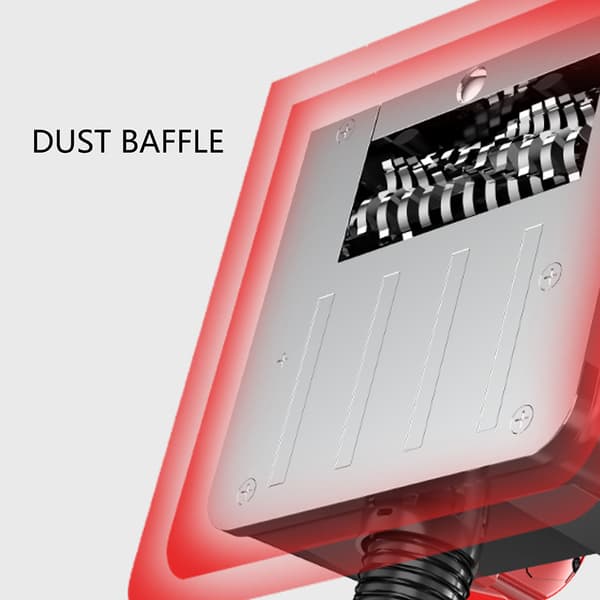 Elektrisk Vægplaner, 1680W Effekt, Justerbar Dybde,EU
