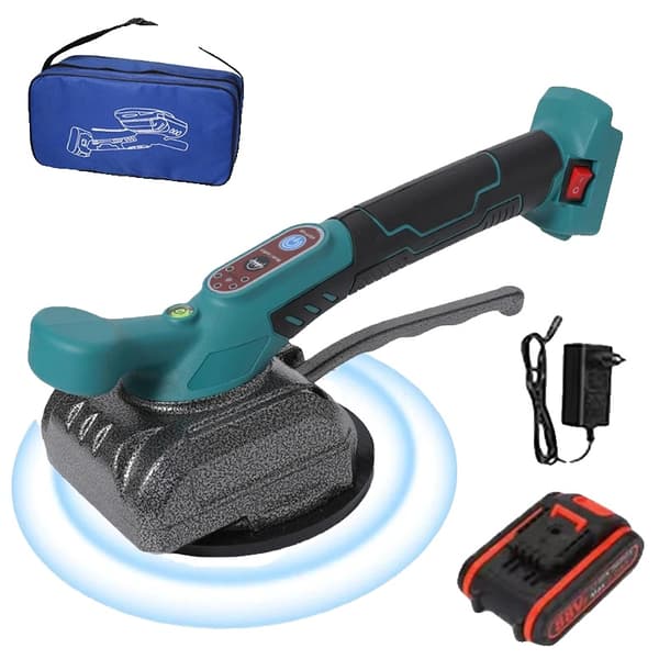 Trådlös elektrisk kakelskärare, 1000W effekt, 15000mAh batteri, 12000r/min vibration