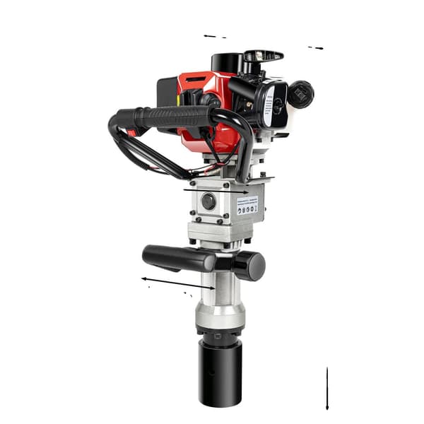 Benzin Postdriver, 32,6 cc Motor, 8500 RPM Maksimal Hastighed,sort