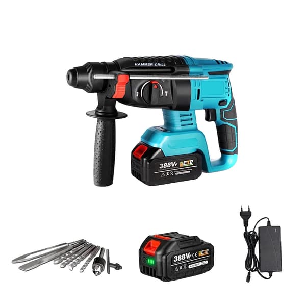 Børsteløs Elektrisk Hammer, 1680W Effekt, 4800ipm Slagfrekvens,C, EU