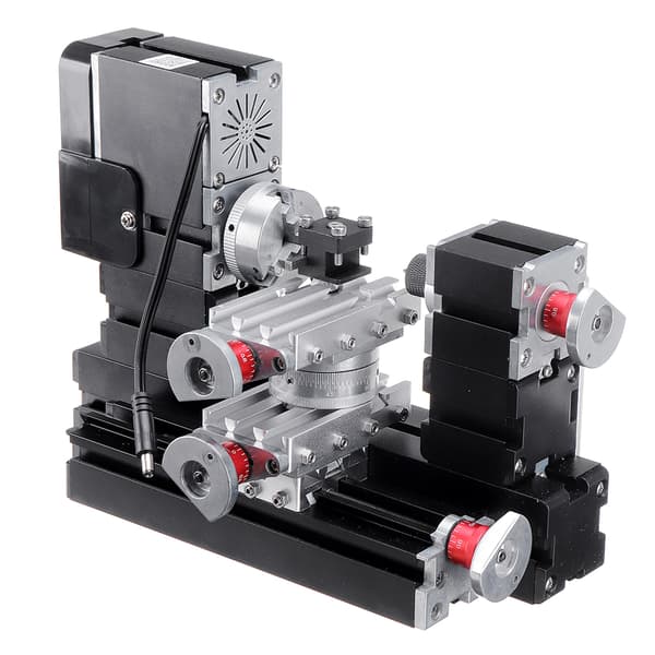 Mini Metallinen Kääntölaite, 12 000 RPM Moottori, 60W Teho, 100mm Maksimihalkaisija