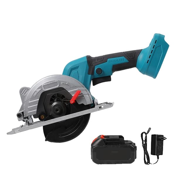 Cirkelsåg, borstlös motor, 29-59 mm skärdjup,1 batteri 1 EU -kontakt