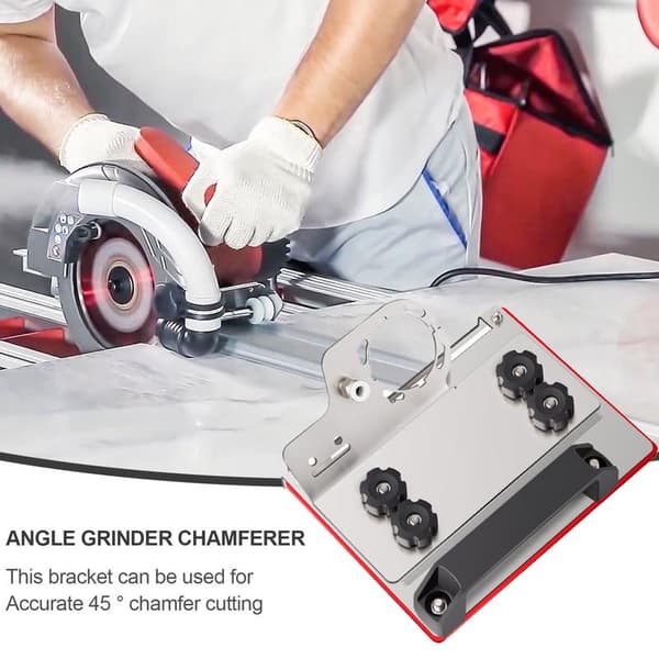 Tile Chamfer Cutting Tool, Bärbar Design, Slipskiva, Lämplig för Snickeri