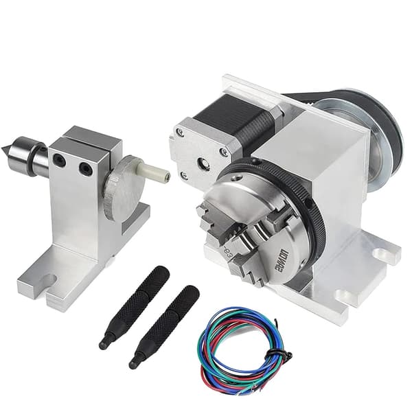 CNC Rotationsakse, 4-krans Chuck, Høj Præcisions Klemning,3 kæbe K11-65