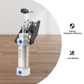 Miniatyrbillede 2 af 5: Pneumatisk Hurtigklampe, Præcisionsingeniørarbejde, Kompakt Design, Holdbar Konstruktion