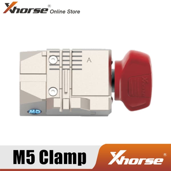 Xhorse M5 Klemme, Kompatibel med Dolphin XP-005L, Nem Overflade Rotation, Sikker Låsemekanisme