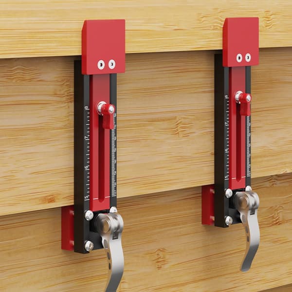 Gecko Gauge Siding Installationsværktøj, Justerbar Længde, Dobbelt Måleskala, Højkvalitets Aluminiumlegering