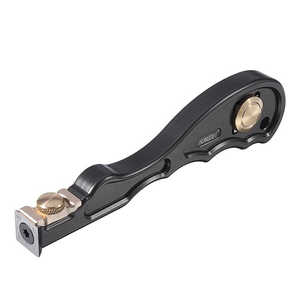 Mini trækarbidindsats skraber, udskiftelige karbidindsatser, ergonomisk aluminiumlegeringshåndtag, ideel til limfjernelse.
