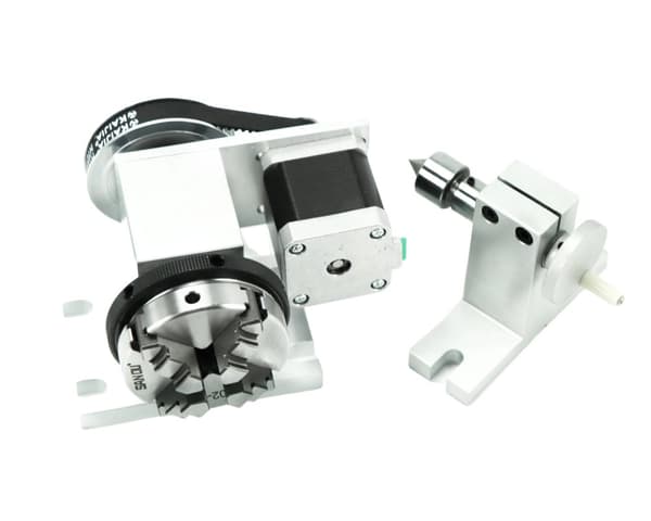 CNC-kierrosakseli, 3/4 puristinjaws, Nema17 askelmoottori,4 Leuka