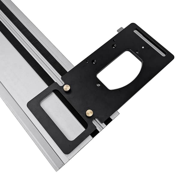 Aluminium Spårsåg Vinkel, 90-Graders Rät Vinkel, Hållbar Aluminiumlegering, Kompatibel med Andra Märken