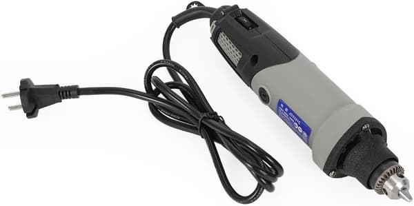 400 W Elektrisk Kvarn, 6 Variabla Hastighetsinställningar, Bred Klämområde, Kompakt Design