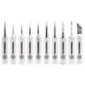 Miniatyrbillede 1 af 2: Tips 900M 10stk. ALUMINIUM LOGO TECHREBAL