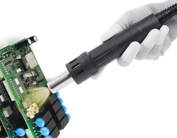 Professionel 2-i-1 varmluftsloddestation + T12 Yihua 706 II-system
