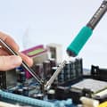 Miniatyrbillede 5 af 11: Professionel 2-i-1 varmluftsloddestation + T12 Yihua 706 II-system