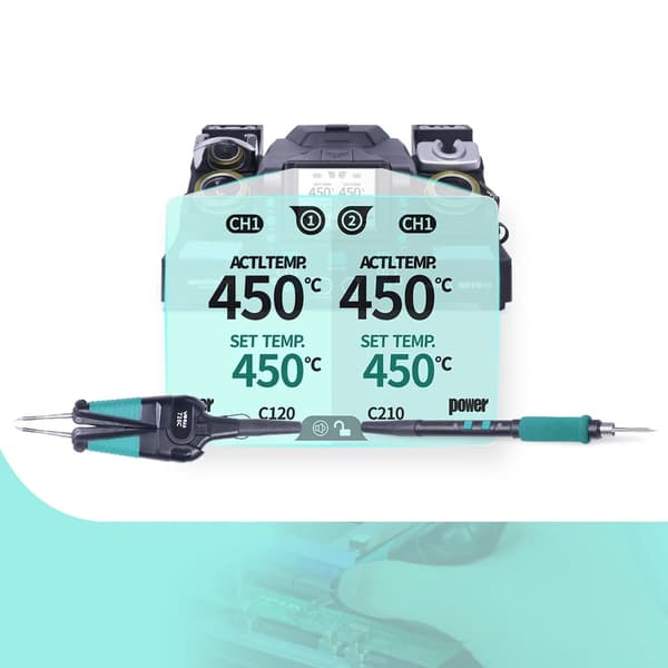 Yihua 982D-III loddestation til 210 hotends + termopincet