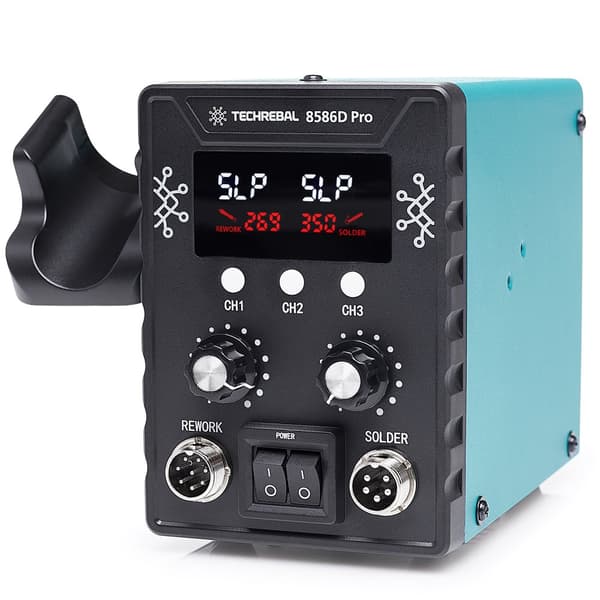 TECHREBAL 8586D Pro 2in1 lödstation